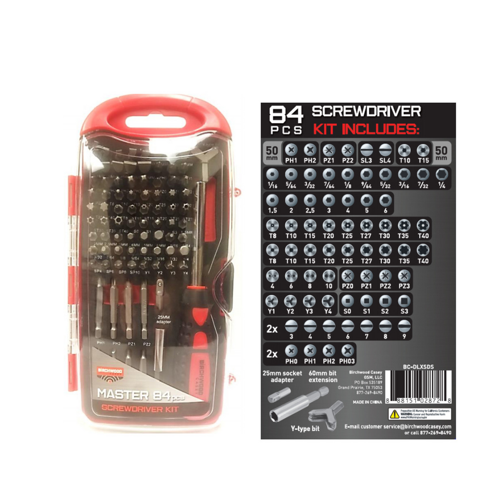 Birchwood Casey BC-DLXSDS Master Screwdriver Kit