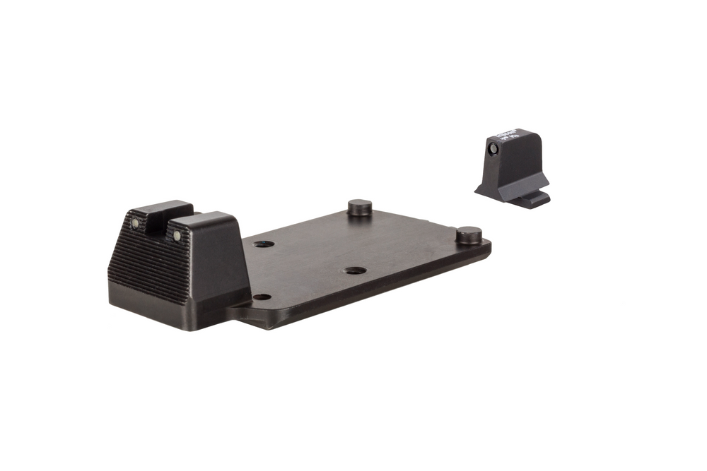 Trijicon SG408-C-601124 Trijicon RMR Mount w/ Integrated Bright & Tough Night Sights - SIG Sauer M17/M18 - Commercial