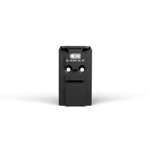 C&H Precision GL-ACRO-XL-ST Optics Adapter Plate - For Glock MOS V4 MIL/LEO