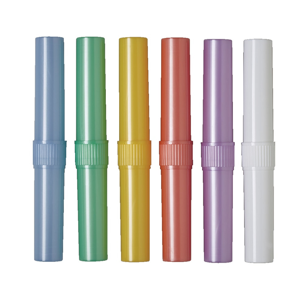 MEDLINE INDUSTRIES, INC. MLC22196 Medline 2-Piece Toothbrush Holders, Assorted Colors, Case Of 72