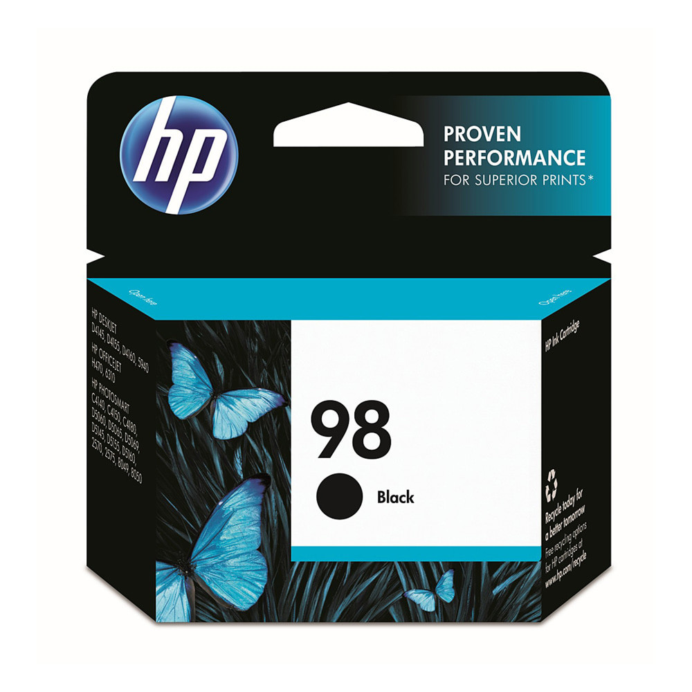 HP INC. C9364WN#140 HP 98 Black Ink Cartridge, C9364WN