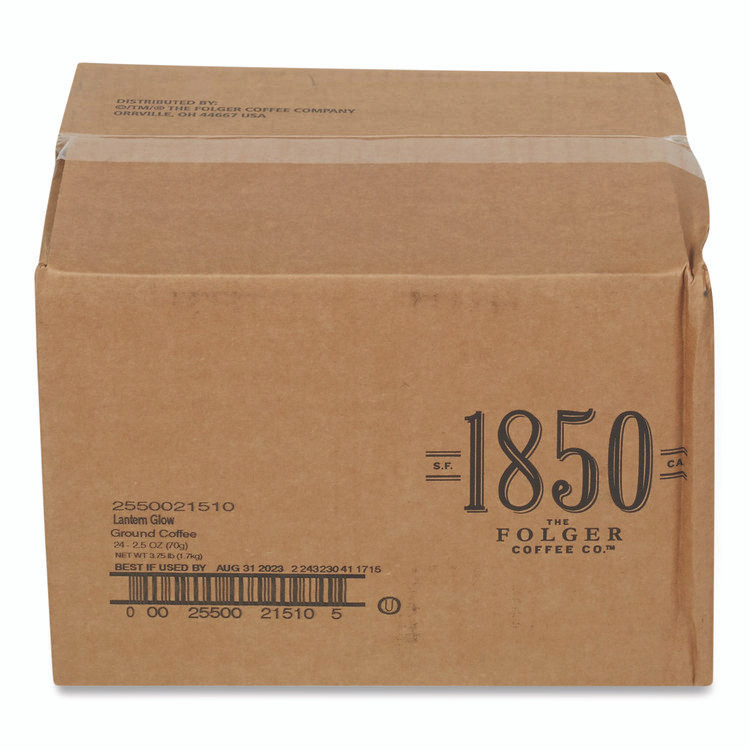 J.M. SMUCKER CO. 1850 21510 Lantern Glow Coffee Fraction Packs, 2.5 oz Pack, 24 Packs/Carton