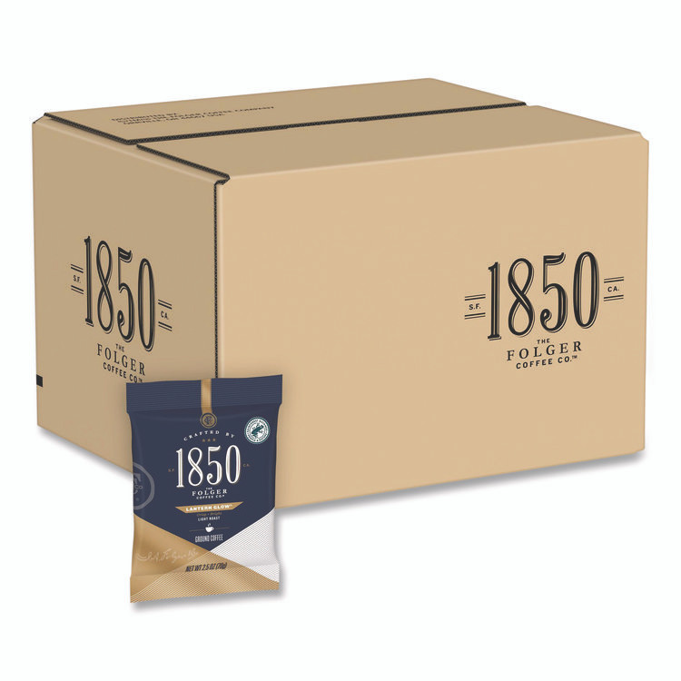 J.M. SMUCKER CO. 1850 21510 Lantern Glow Coffee Fraction Packs, 2.5 oz Pack, 24 Packs/Carton