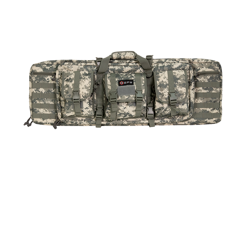 GPS GPS-DRC36-ACU Double Rifle Case