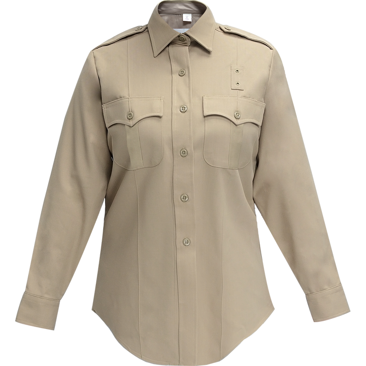 Flying Cross 142R78Z 04 32 REG Command Women's Power Stretch Long Sleeve Shirt w/ Zipper