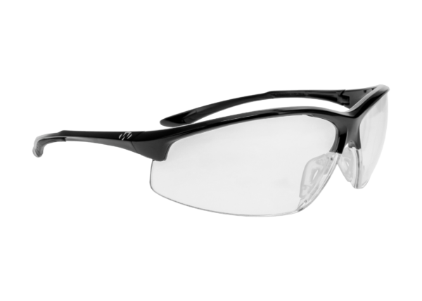 Walkers GWP-IKNOF1-CLR Tanker Open Frame Shooting Glasses Clear