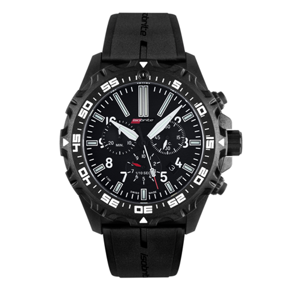 Isobrite ISO403 Isobrite Valor Swiss T100 Tritium Illuminated Chronograph