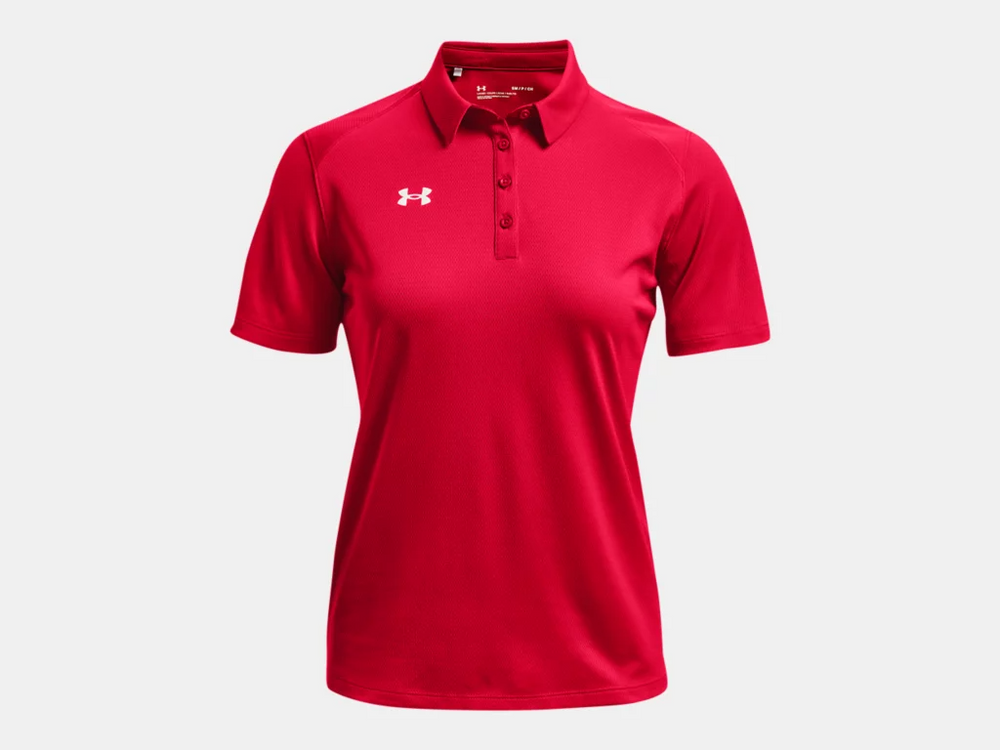 Under Armour 1370431-600-XXL Women's UA Tech Team Polo