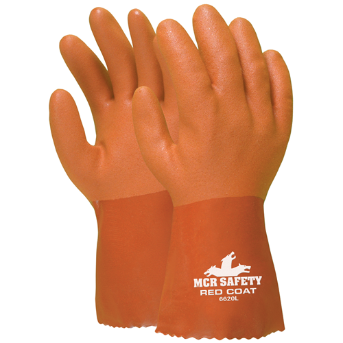 MCR Safety 6620XL Redcoat, PVC, 10 Inch