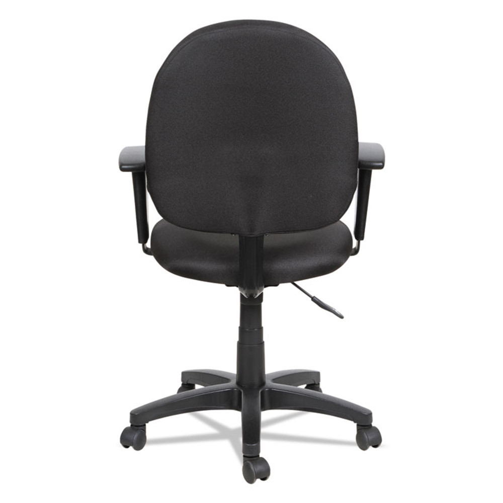 ALERA VTA4810 Alera Essentia Series Swivel Task Chair with Adjustable Arms, Supports Up to 275 lb, 17.71" to 22.44" Seat Height, Black