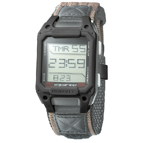 Humvee HMV-W-RCN-BLK Humvee Recon Watch