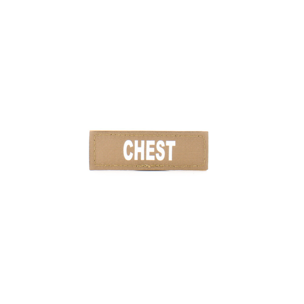 Eleven 10 E10-7003-CHEST-CYT/GLO 1x3 Med Name Tape Patch