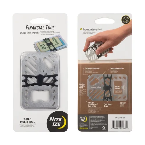 Nite-Ize FMT2-11-R7 Financial Tool Multi Tool Wallet