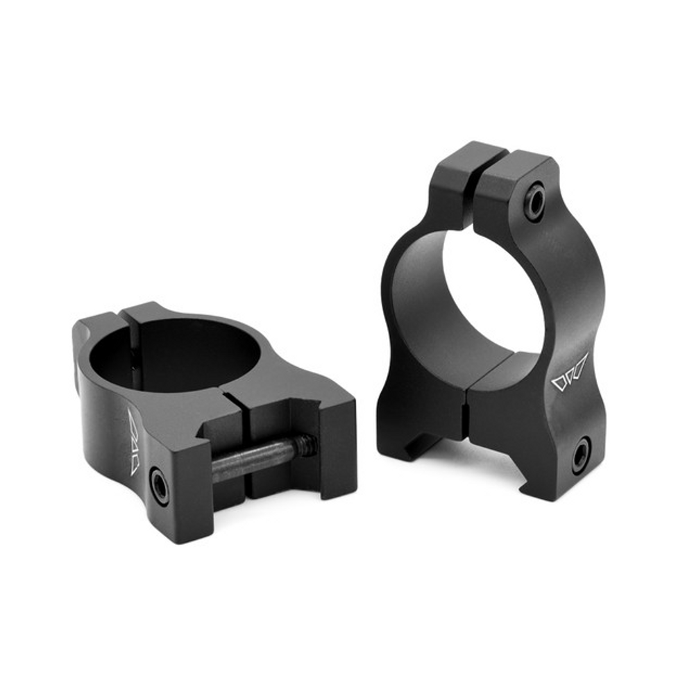 Warne Scope Mounts V401M Vapor 1 inch, Medium Matte Rings