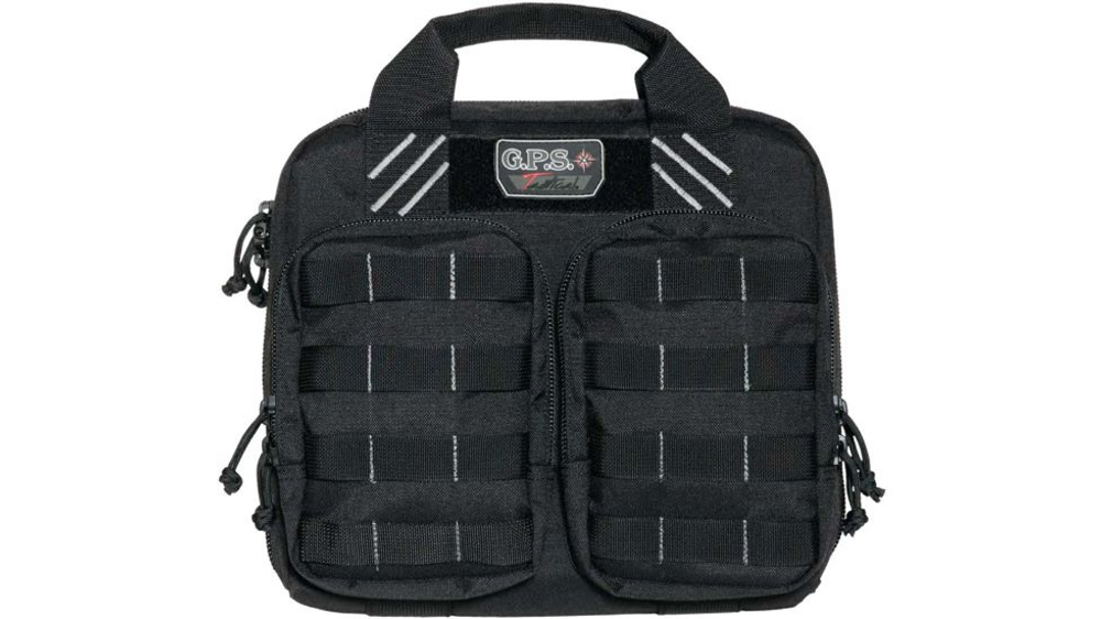 GPS GPS-T1412PCB Tactical Double + 2 Pistol Case