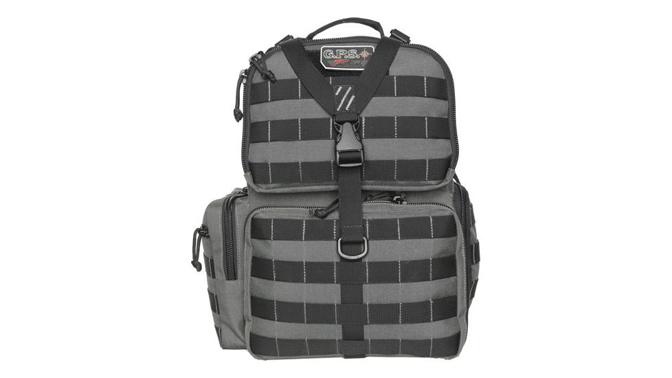 GPS GPS-T1612BPG Tactical Range Backpack - Holds 3 Handguns