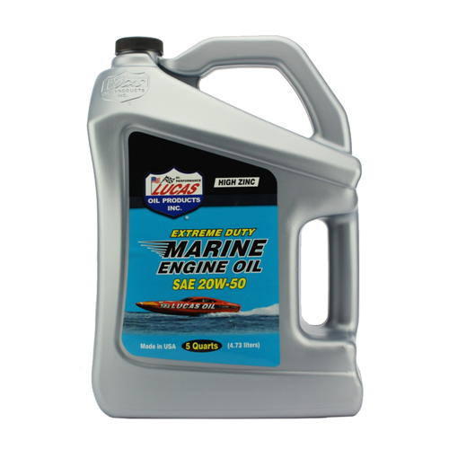Lucas Oil 10810 Extreme Duty Marine Engine Oil SAE 20W-50