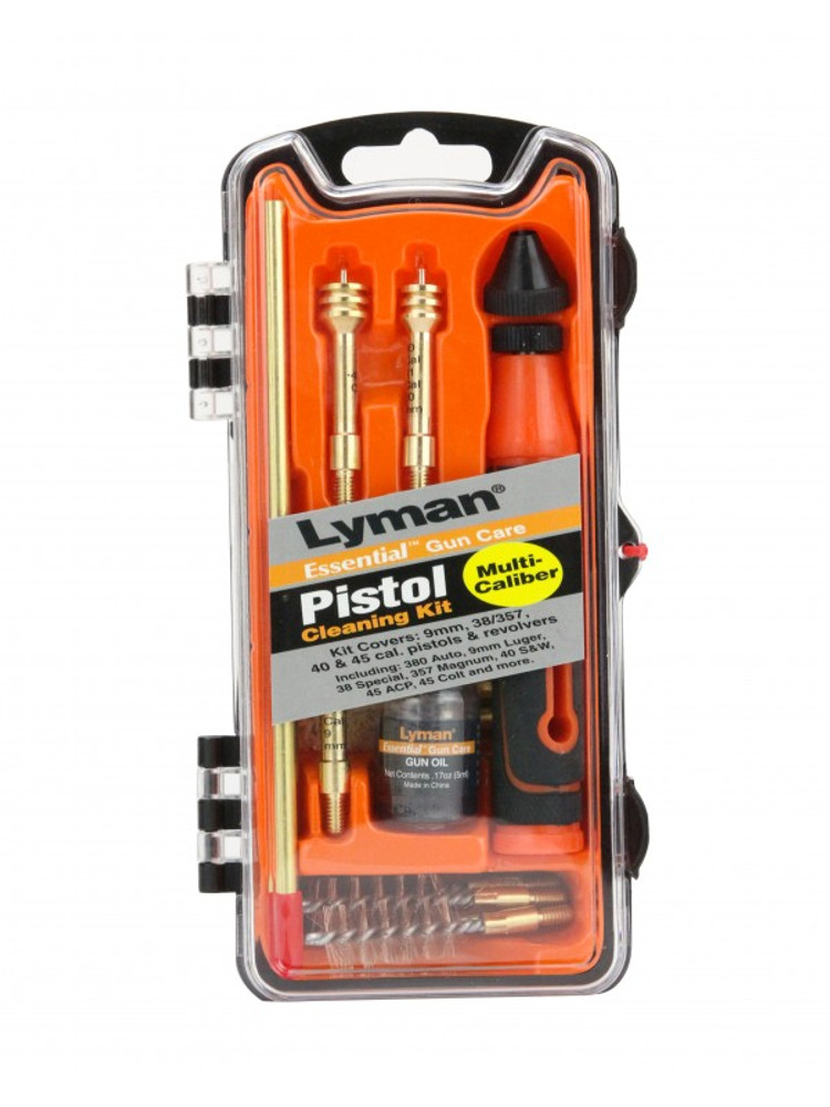 Lyman Products 04036 Multi-Caliber Pistol Cleaning Kit