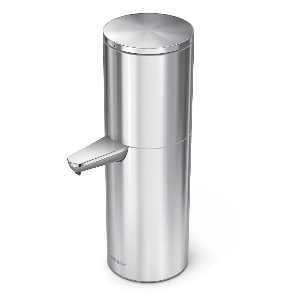 SIMPLEHUMAN LLC simplehuman ST1500  Sensor Pump Max Liquid Soap Or Sanitizer Dispenser, 32 Oz, Brushed Stainless Steel