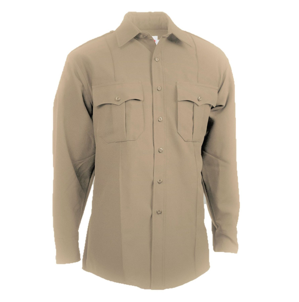 Elbeco Z312N-17.5-39 TexTrop 2 LS Shirt - Zippered