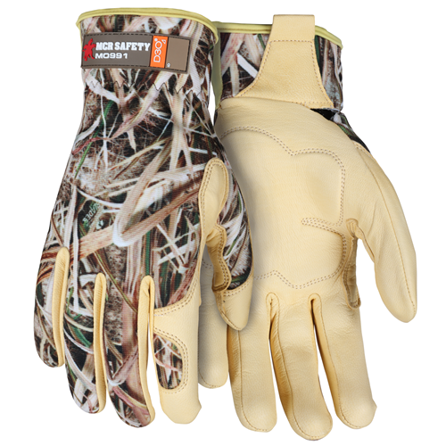 MCR Safety MO991L Multi-Task Mossy Oak Gold Goat D3O