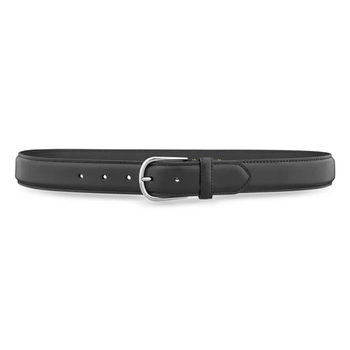 Dutyman 101-42 1-3/8"" Black Plain Leather Casual Belt