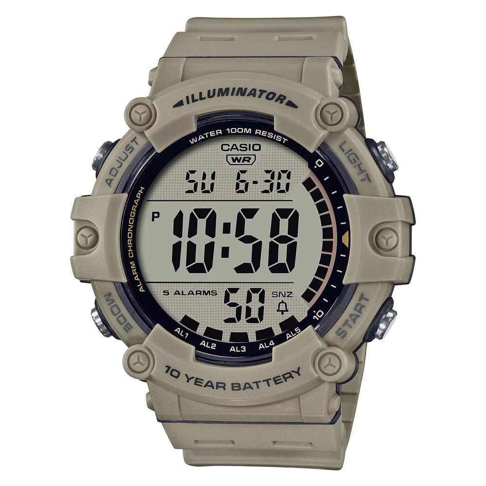 Casio AE1500WH-5AV Classic Digital Watch w/ 10-Year Battery