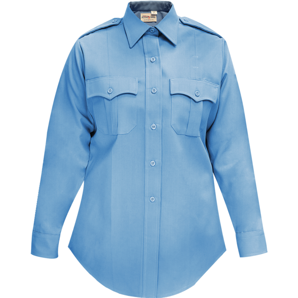 Flying Cross 102W66 25 46 REG Deluxe Tropical Women's Long Sleeve Shirt