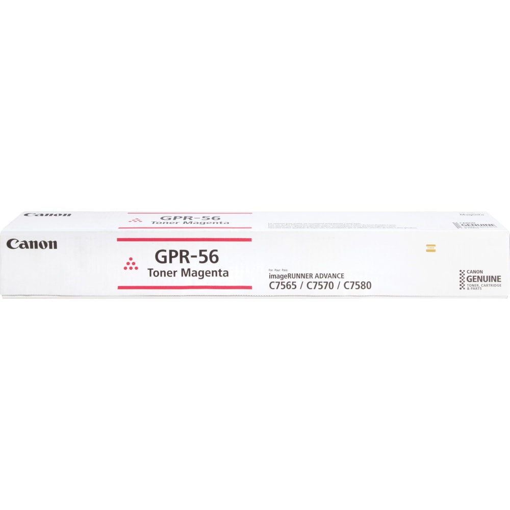 CANON USA, INC. 1000C003 Canon GPR-56 Toner Bottle Cartridge - Laser - Magenta - 66500 Pages - 1 Each