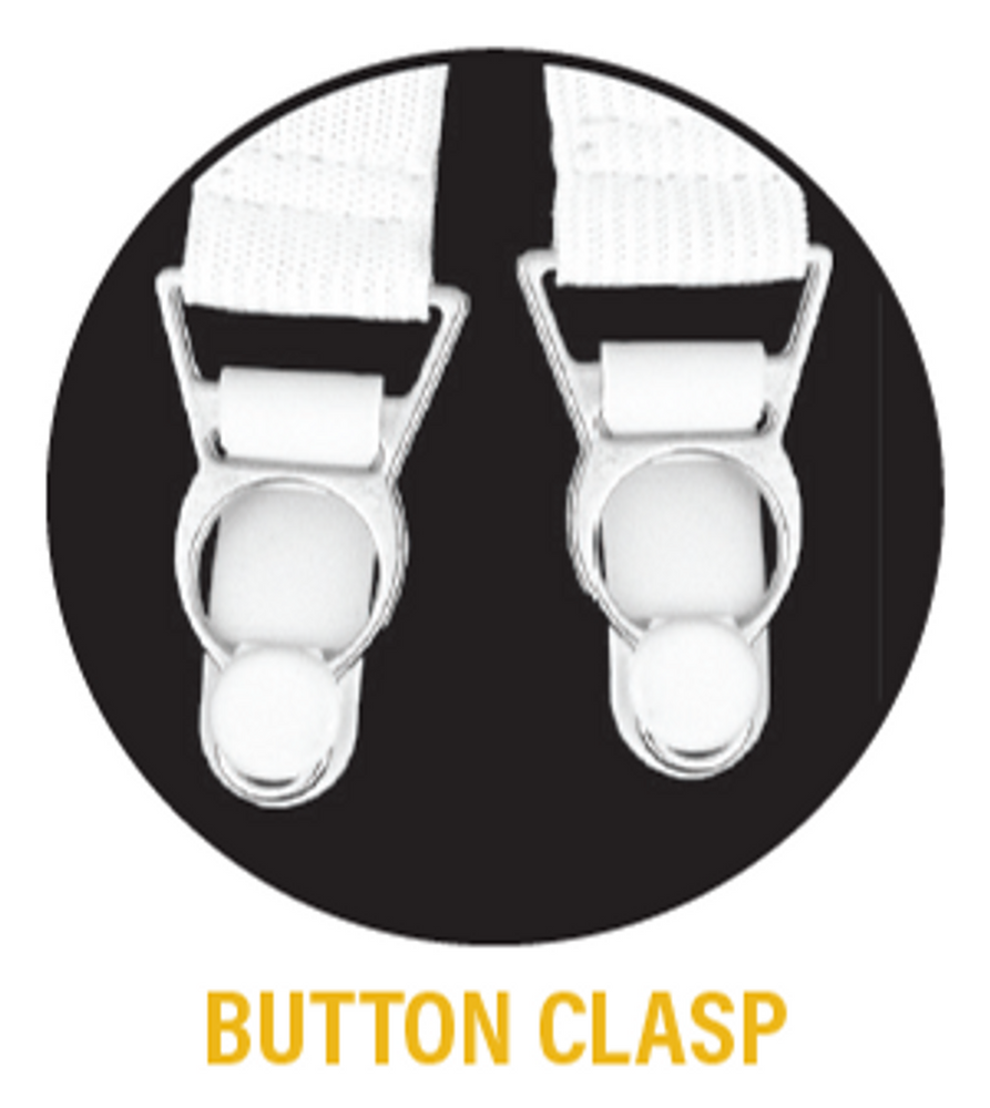 Hero's Pride 9055W Adjustable Shirt Stays - Y-Style - Set of 2