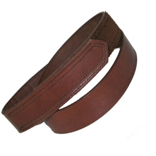 Boston Leather 6630-BRN-3-36 1 1/2 Hook and Loop Tipped Belt