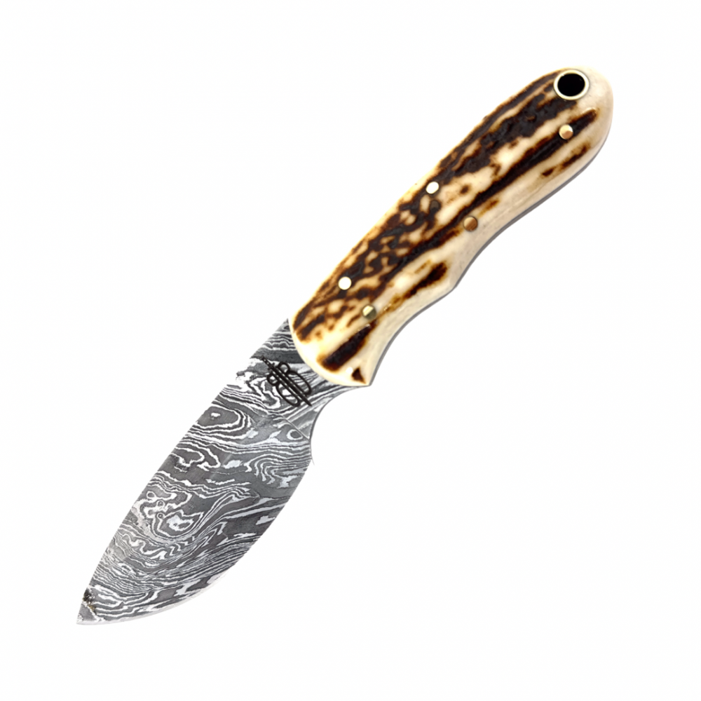 BNB Knives BNB15252S Stag Mini Hunter Knife