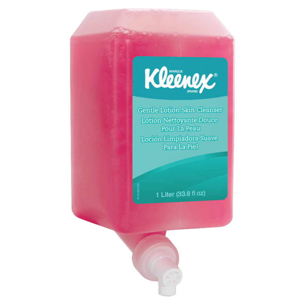 KIMBERLY-CLARK Kimcare 91556  Lotion Cleanser Soap, Unscented, 33.8 Oz Refill