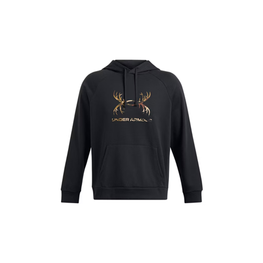 Under Armour 1388086001XL Men's UA Rival Fleece Antler Hoodie