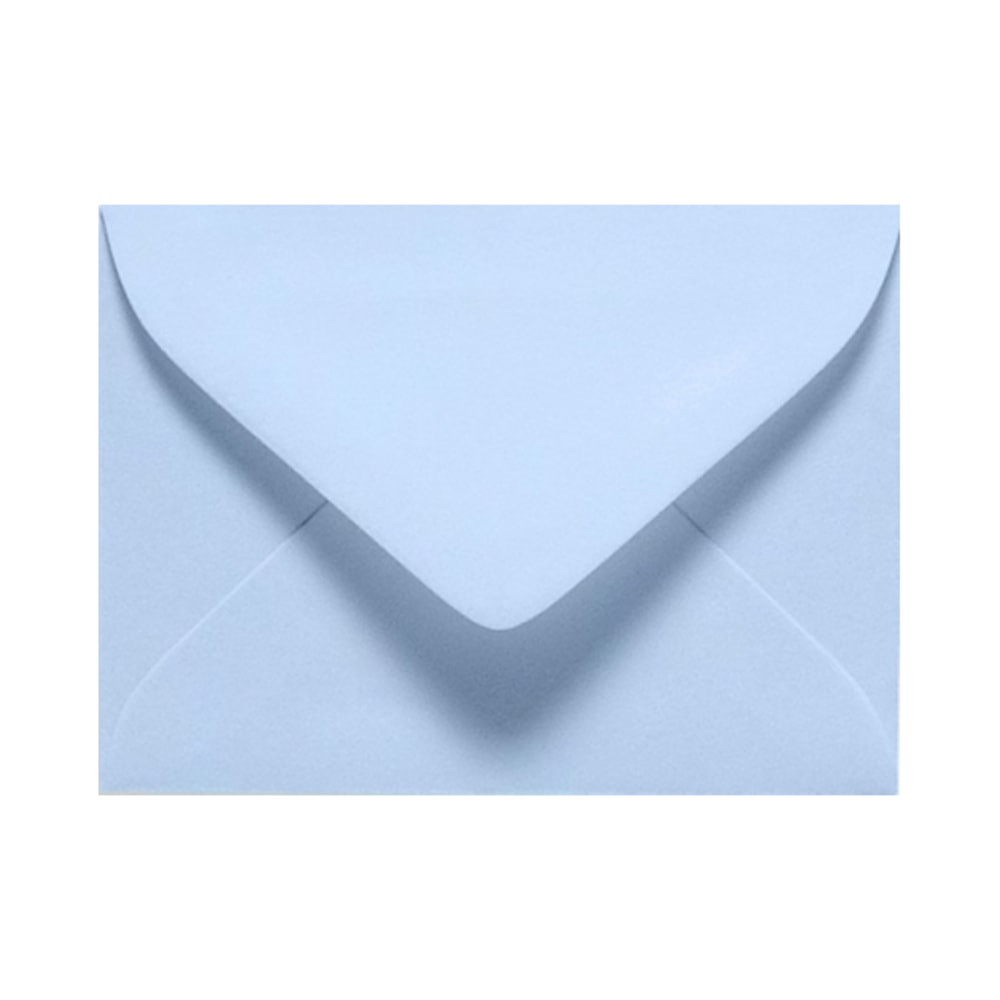ACTION ENVELOPE EXLEVC-13-1M LUX Mini Envelopes, #17, Gummed Seal, Baby Blue, Pack Of 1,000