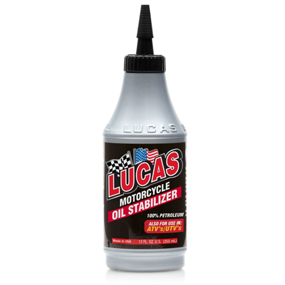 Lucas Oil 10727 Motorcycle Oil Stabilizer - 12 Ounce