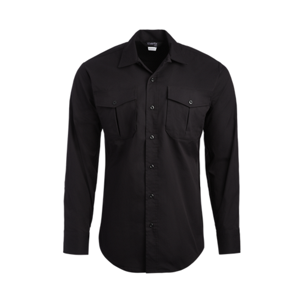 Vertx VTX8240BK3XLREG Fusion Flex Long Sleeve Shirt