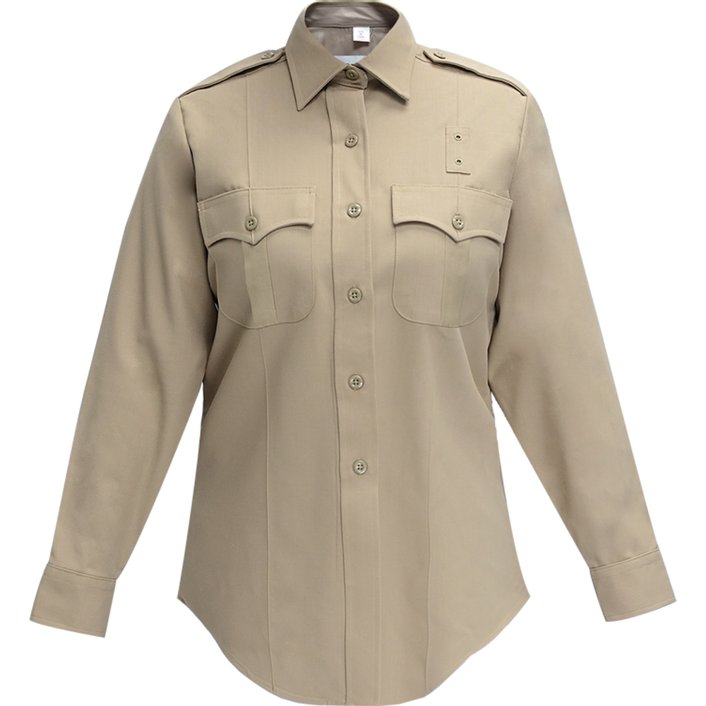 Flying Cross 142R78Z 04 48 LONG Command Women's Power Stretch Long Sleeve Shirt w/ Zipper