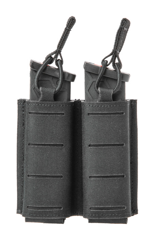 Sentry 25AC04BK SENTRY Gunnar Pistol Double Mag Pouch - 9mm/.40