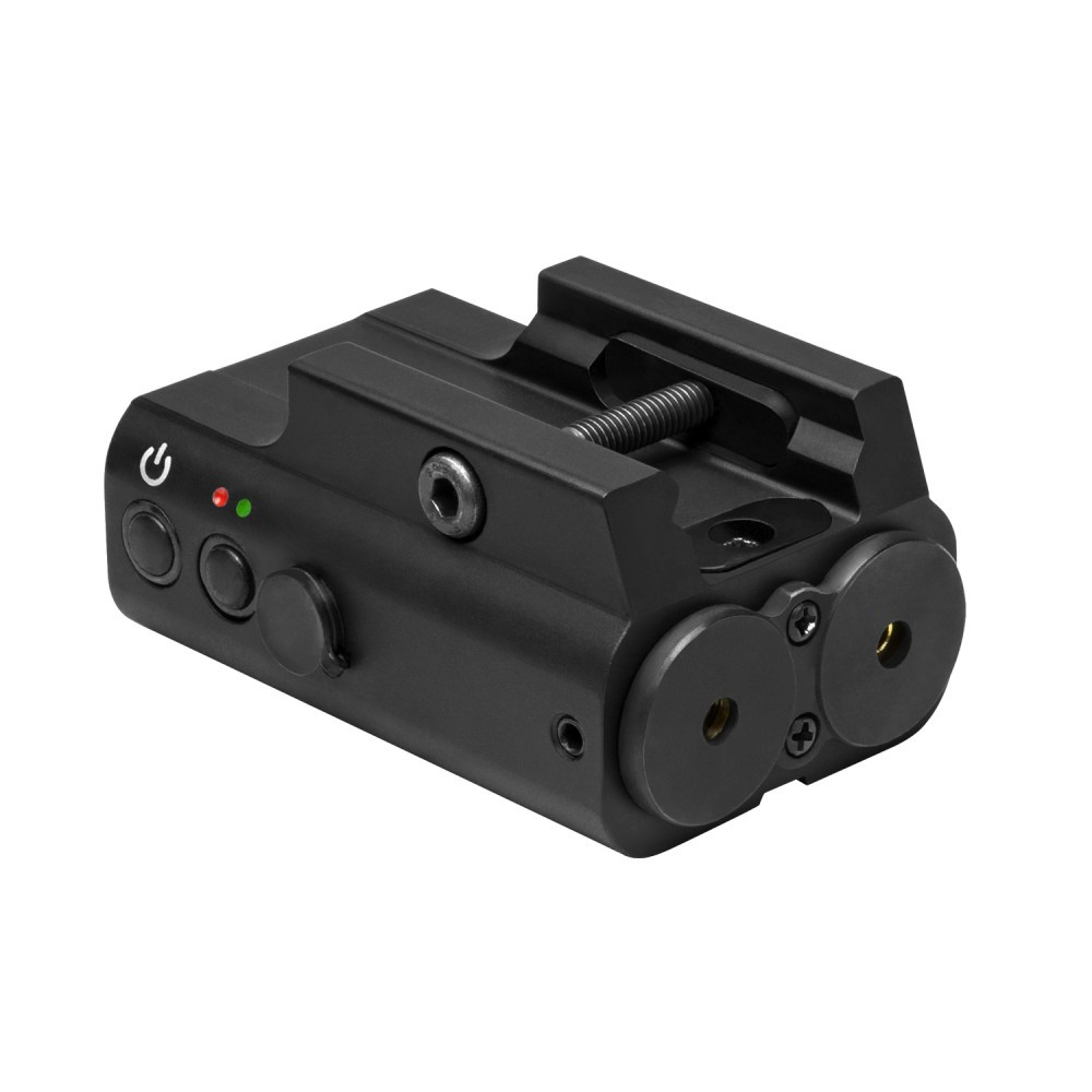 NcSTAR APXLRGB Green and Red Laser Box w/Rail Mount