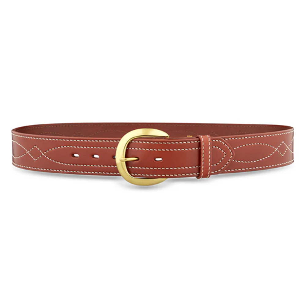 Dutyman 902-34 Brown Leather 1-3/4"" Holster Belt