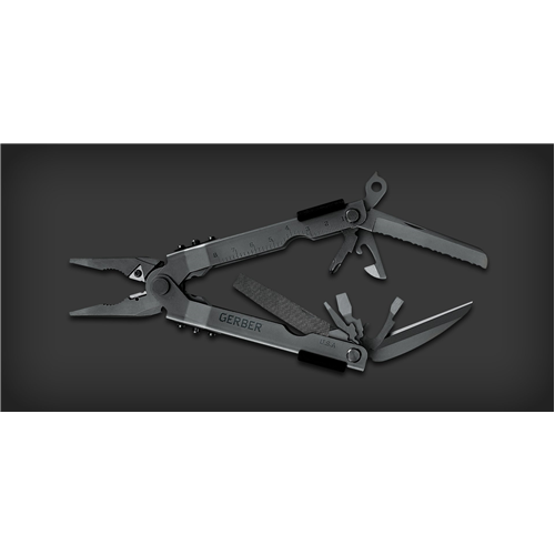 Gerber Gear 30-000314 Multi-Plier 600 - Needlenose Black W/ Carbide Insert Cutters