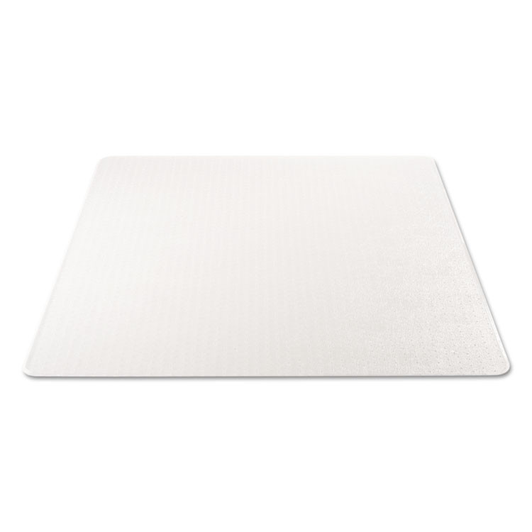 DEFLECTO CORPORATION CM15443F RollaMat Frequent Use Chair Mat for Medium Pile Carpeted Floors, Rectangular, Beveled Edges, 46" x 60", Clear, Ships Flat