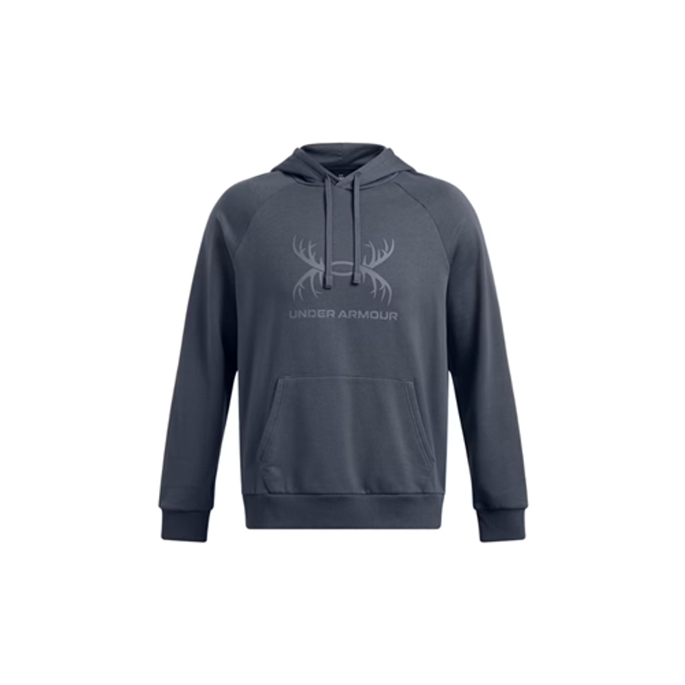 Under Armour 13880860443X Men's UA Rival Fleece Antler Hoodie