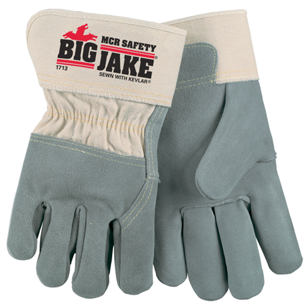 MCR Safety 1713 Big Jake 3/4 Leather Back W/Kevlar