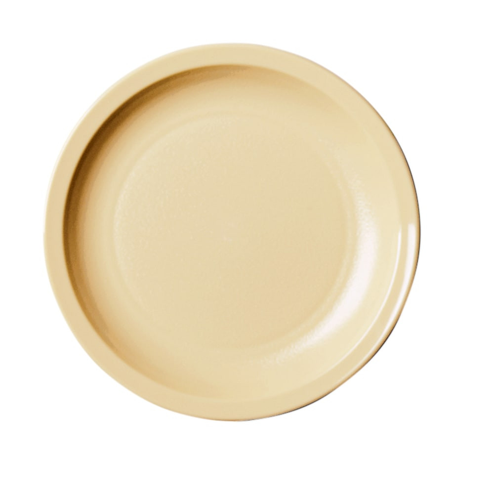 CAMBRO MFG. CO. Cambro 55CWNR133  Camwear Round Dinnerware Plates, 5-1/2in, Beige, Set Of 48 Plates