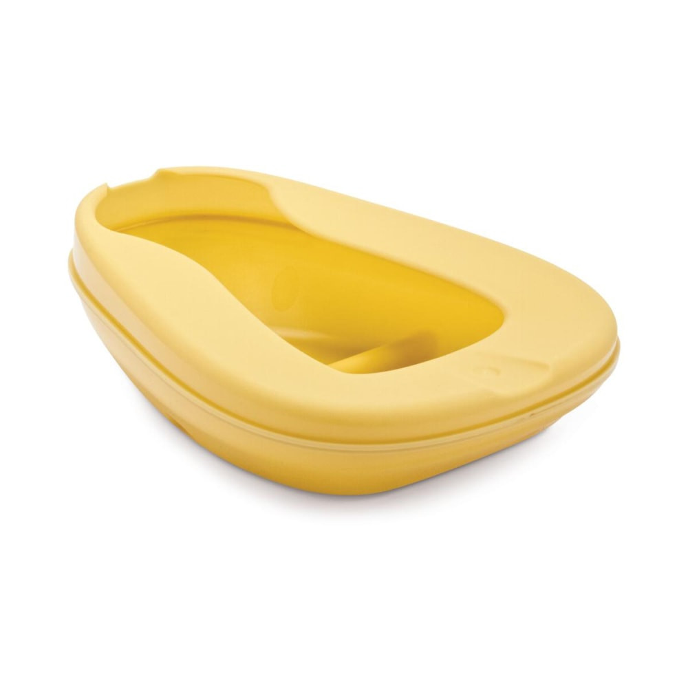 MEDLINE INDUSTRIES, INC. DYND80282 Medline Contour Bedpans, 4 1/4inH x 11inW x 13inD, Gold, Pack Of 8