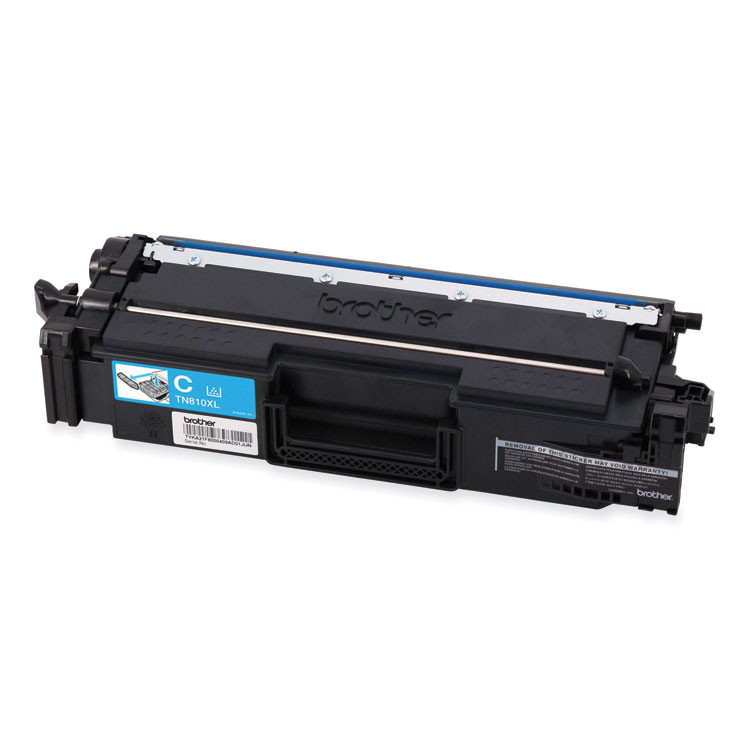BROTHER INTL. CORP. TN810XLC TN810XLC High-Yield Toner, 9,000 Page-Yield, Cyan