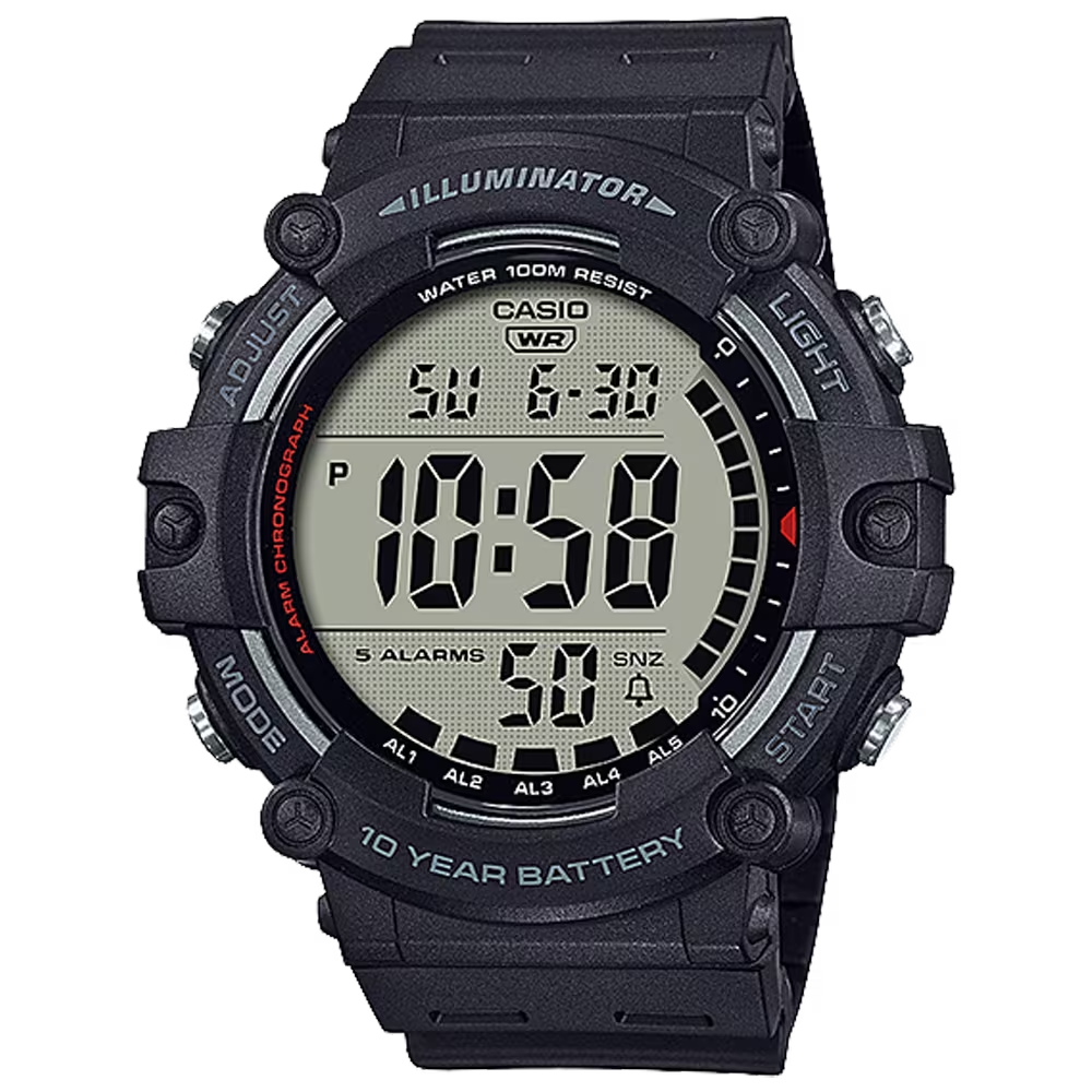 Casio AE1500WH-1AV Classic Digital Watch w/ 10-Year Battery