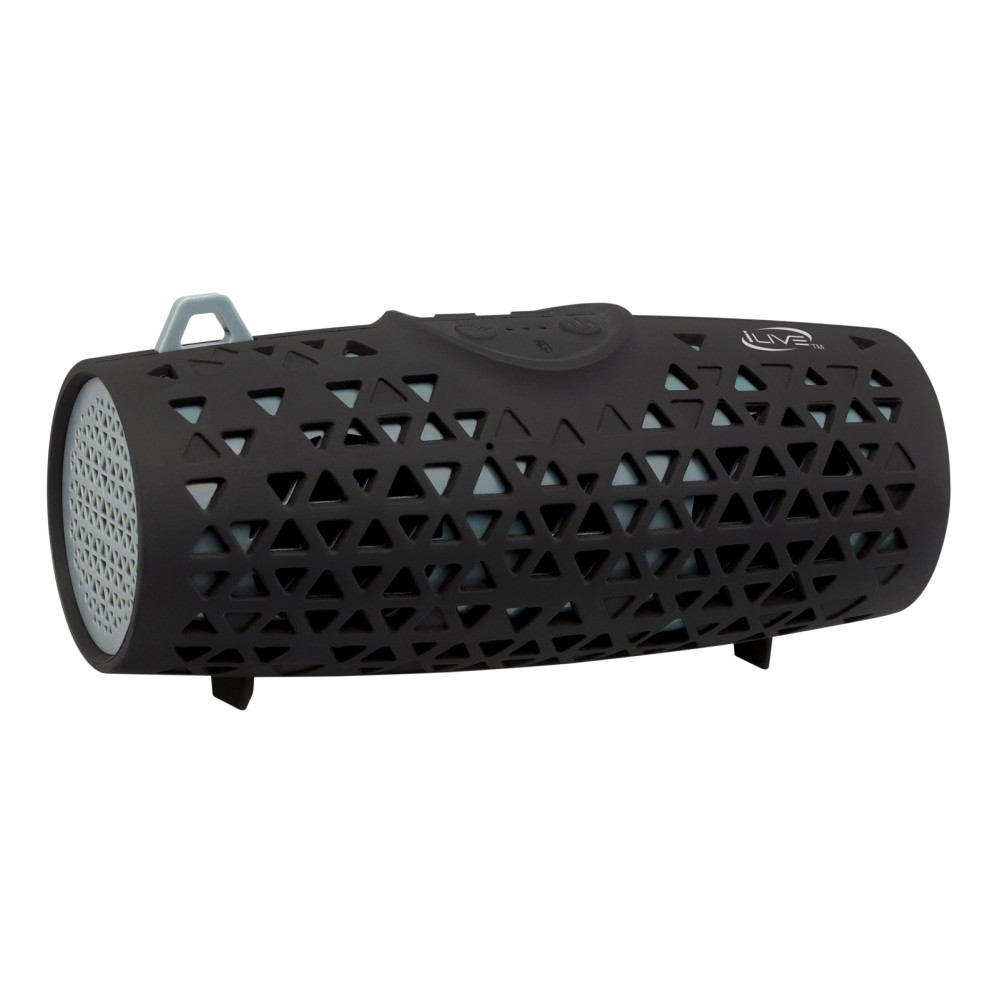 When you are headed out for your next camping adventure, you will want this durable speaker by your side. The speaker is sand, mud and waterproof, and it can even float it dropped in the water.  Rubberized cover is designed for shockproof protection.  IP66 sand, mud and waterproof to handle whatever comes your way.  Designed to float, helping you keep tabs on it in the water.  Offers hands-free speakerphone to let you chat with friends.  Bluetooth technology provides wireless connectivity from up to 60ft away.  Clips to your backpack and can be stored in a cup holder.  Battery lasts for up to 10 hours on 50% volume.